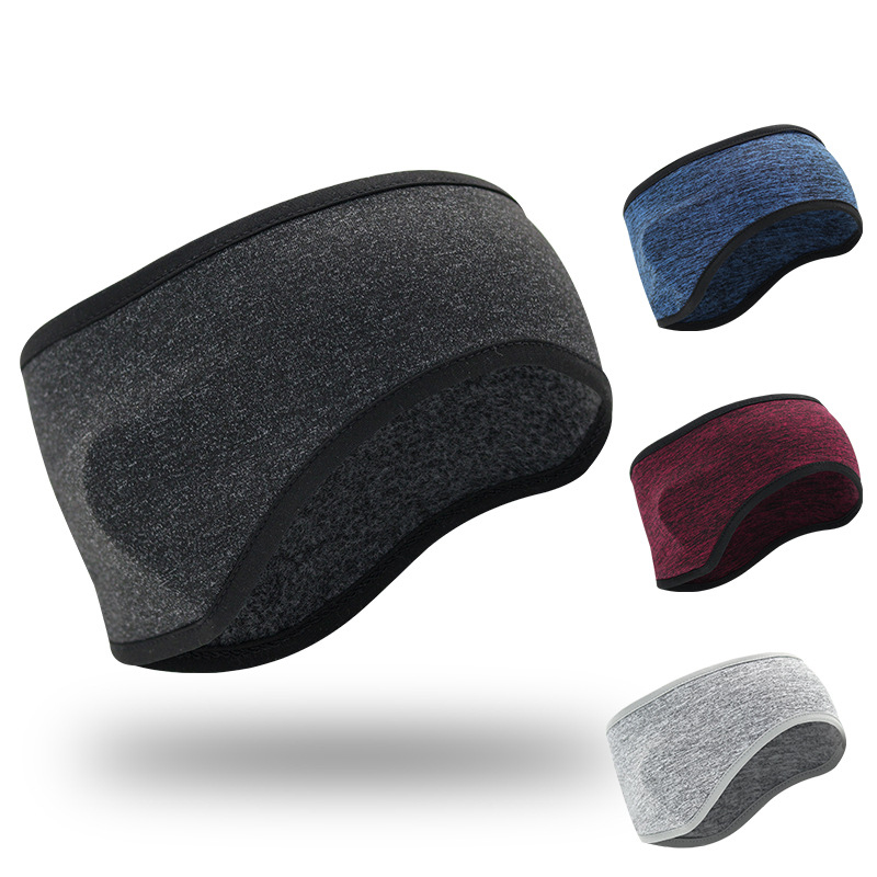 Fleece Ear Warmer Band - Ikat Kepala Penghangat Telinga Bersepeda Musim