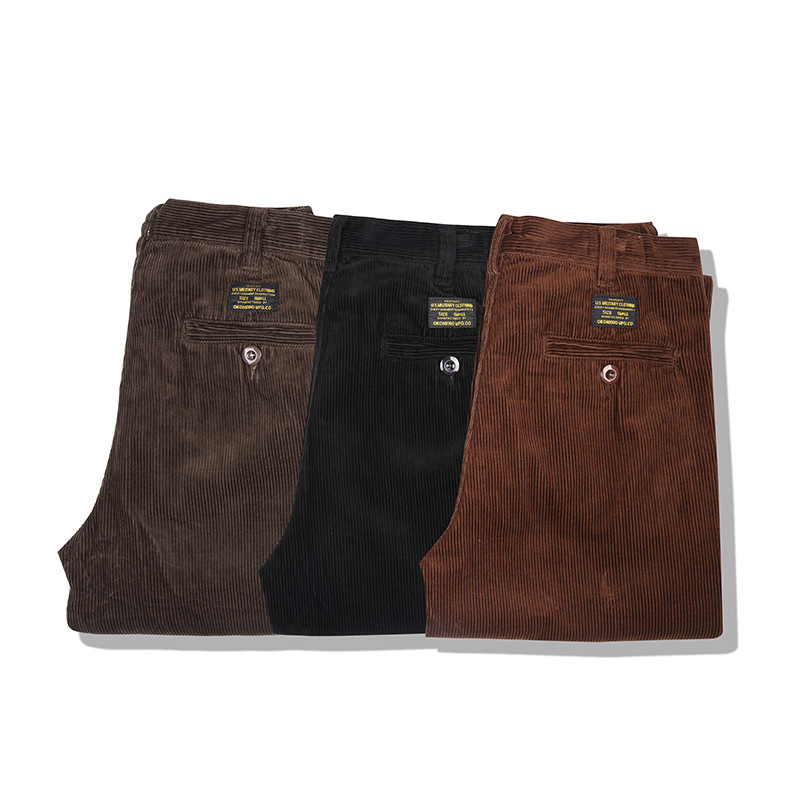 Corduroy Pant Warm - Ok1912 Celana Kasual Korduroi Hangat Musim