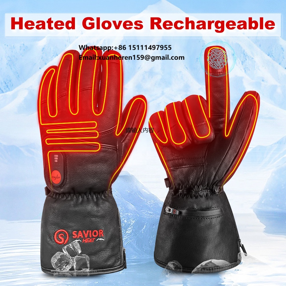 Touch Screen Gloves - Sarung Tangan Kulit Berpemanas Pria Wanita