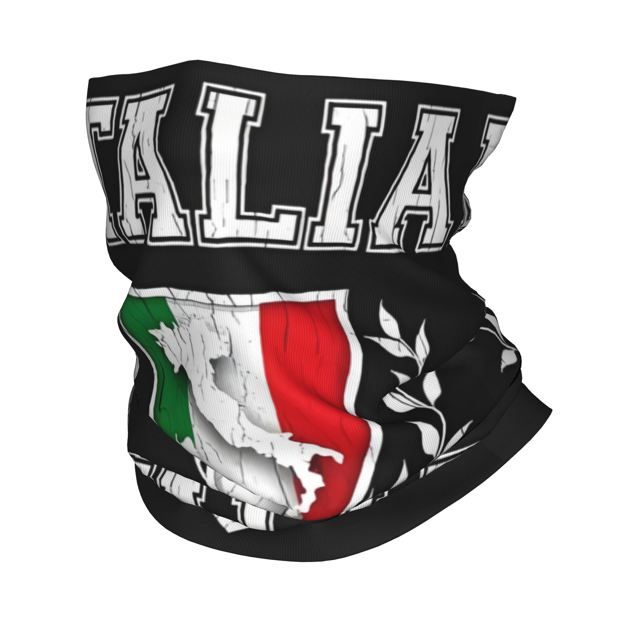 Neck Gaiter Fleece - Bandana Bendera Italia Kustom, Penutup Leher,