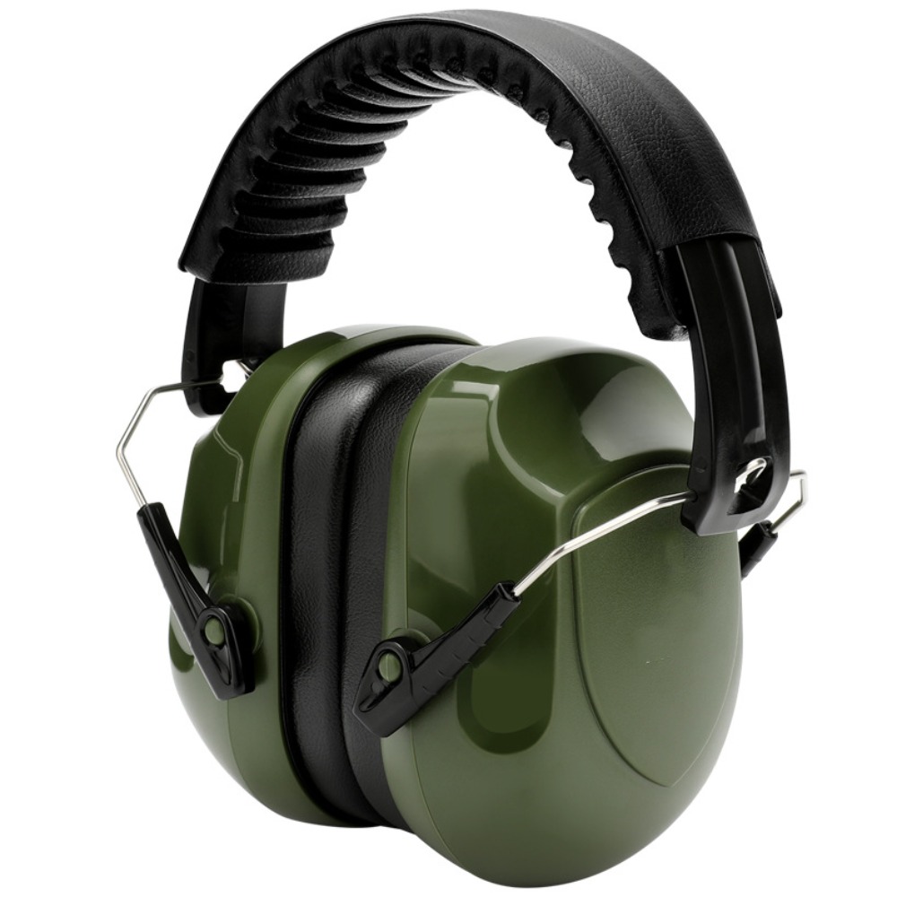 Earmuffs Foldable - Pelindung Telinga SNR-34dB yang Dapat Disesuaikan,