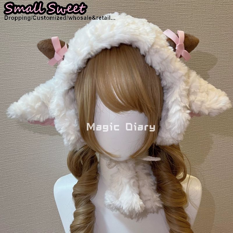 Winter Headband Fleece - Bando Bulu Domba Gaya Y2K untuk