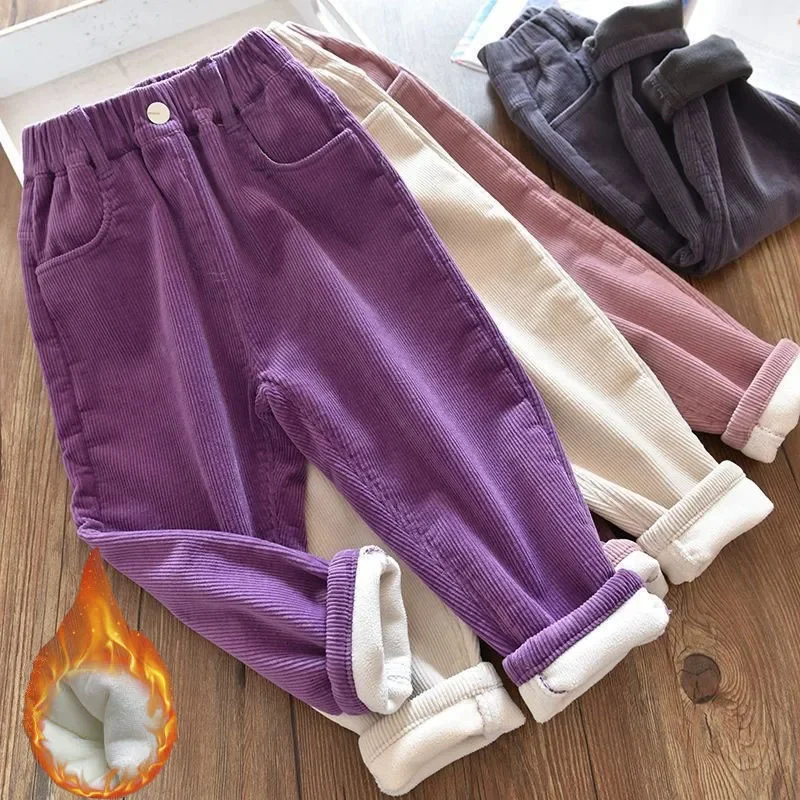 Corduroy Pant Warm - Celana Korduroi Anak Perempuan Celana Panjang