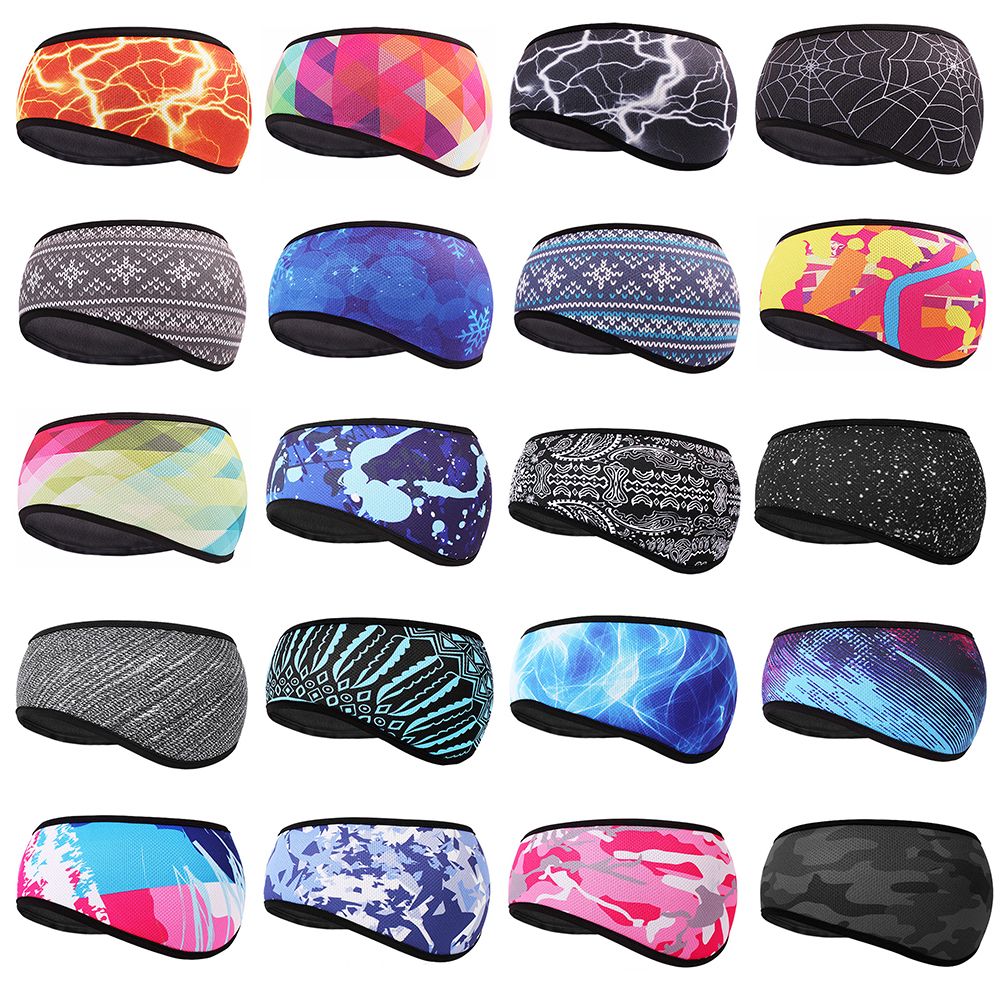Fleece Ear Warmer Band - Ikat Rambut Penutup Telinga Bulu Wanita