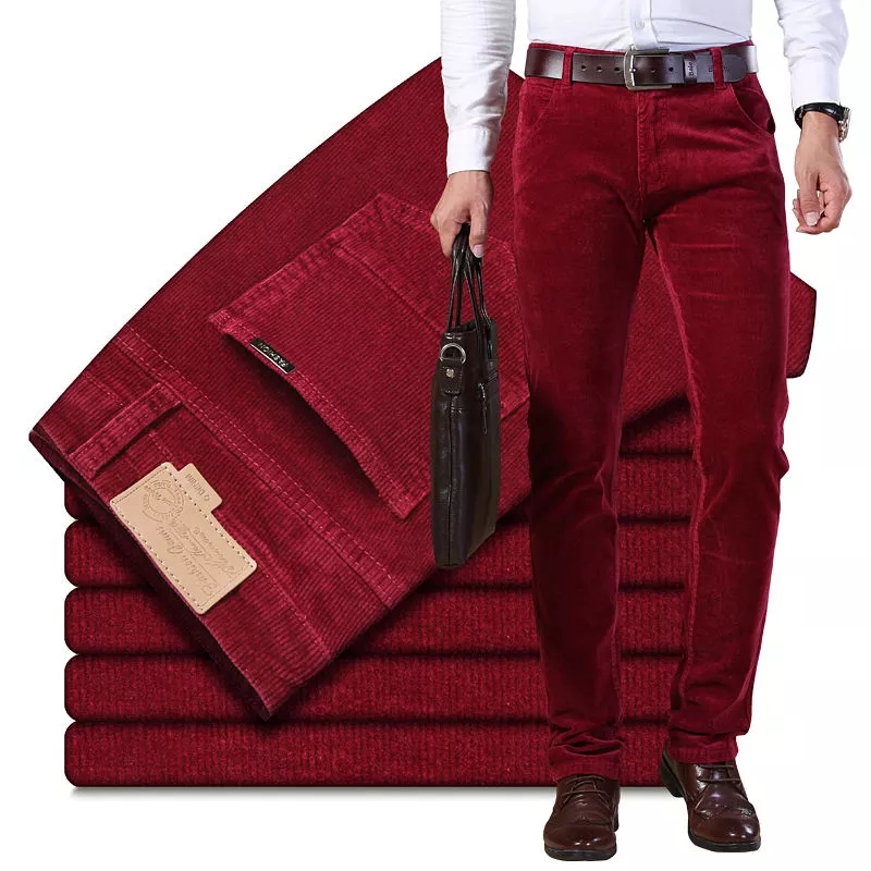 Corduroy Pant Warm - Celana Korduroi Tebal Hangat Pria Musim