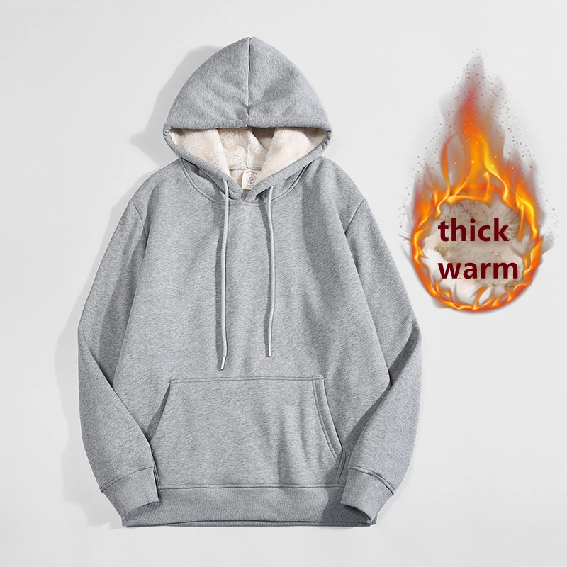 Hoodie Pria Berkualitas Tinggi - Sherpa Hoodie Fleece ulasan dan harga