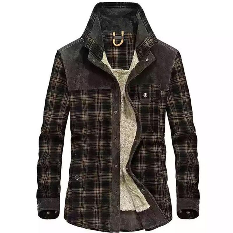 Jaket Kemeja Pria Vintage Moti - Flannel Shirt Lined ulasan dan harga