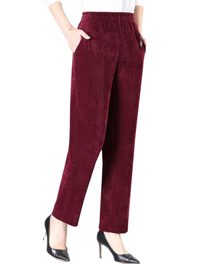 Celana korduroi XL-8XL kebesar - Corduroy Pant Warm ulasan dan harga