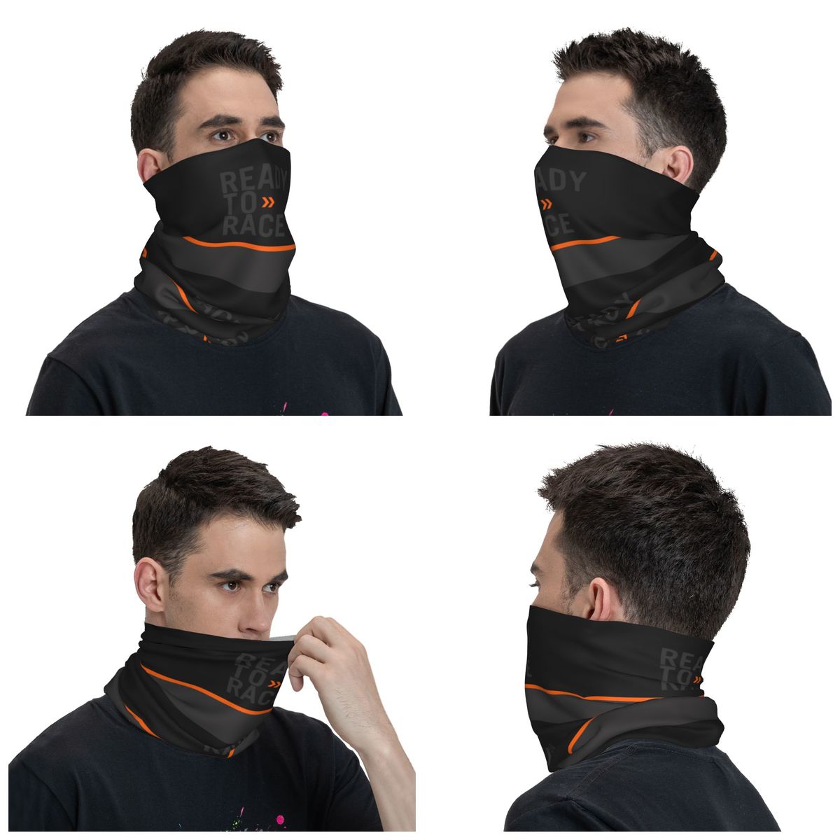 Motor Enduro Cross Motocross B - Neck Gaiter Fleece ulasan dan harga