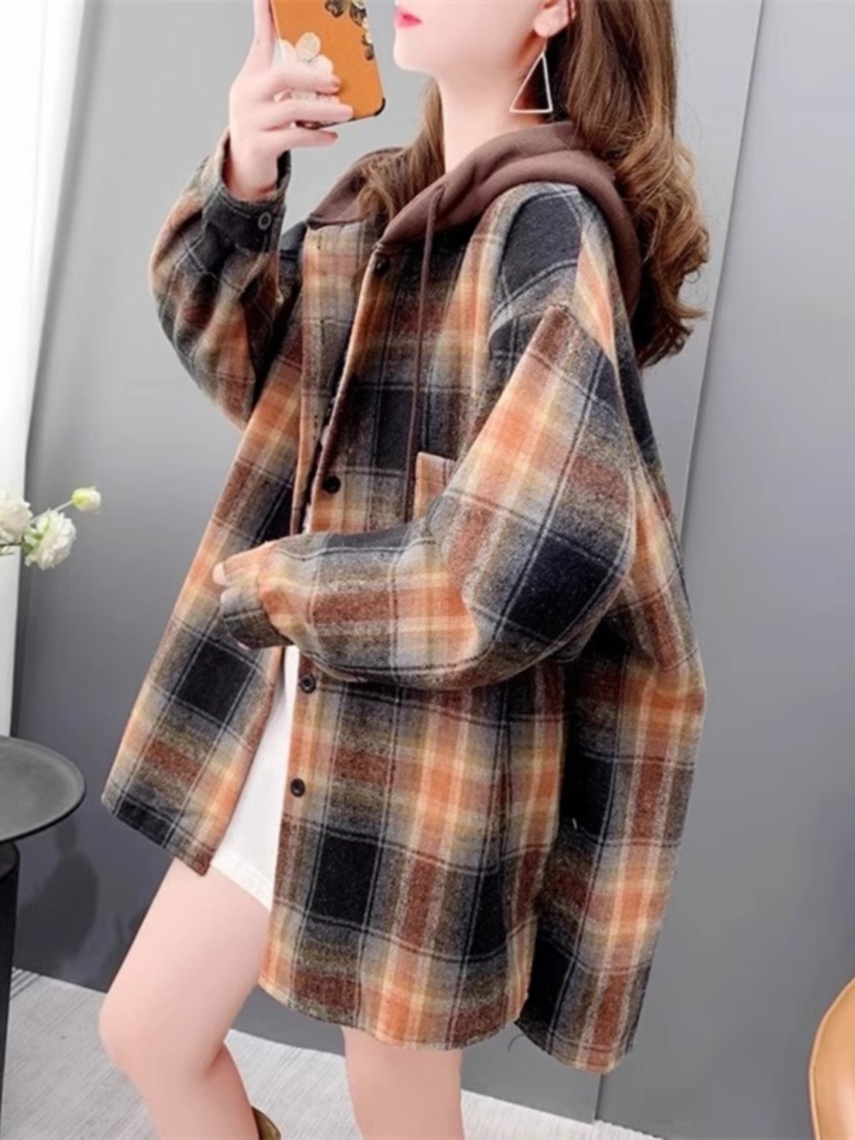 Kemeja Jaket Flanel Kotak-kota - Flannel Shirt Lined ulasan dan harga