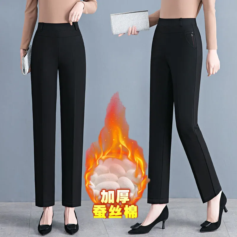 Celana Kaki Lurus Perempuan Mu - Corduroy Pant Warm ulasan dan harga