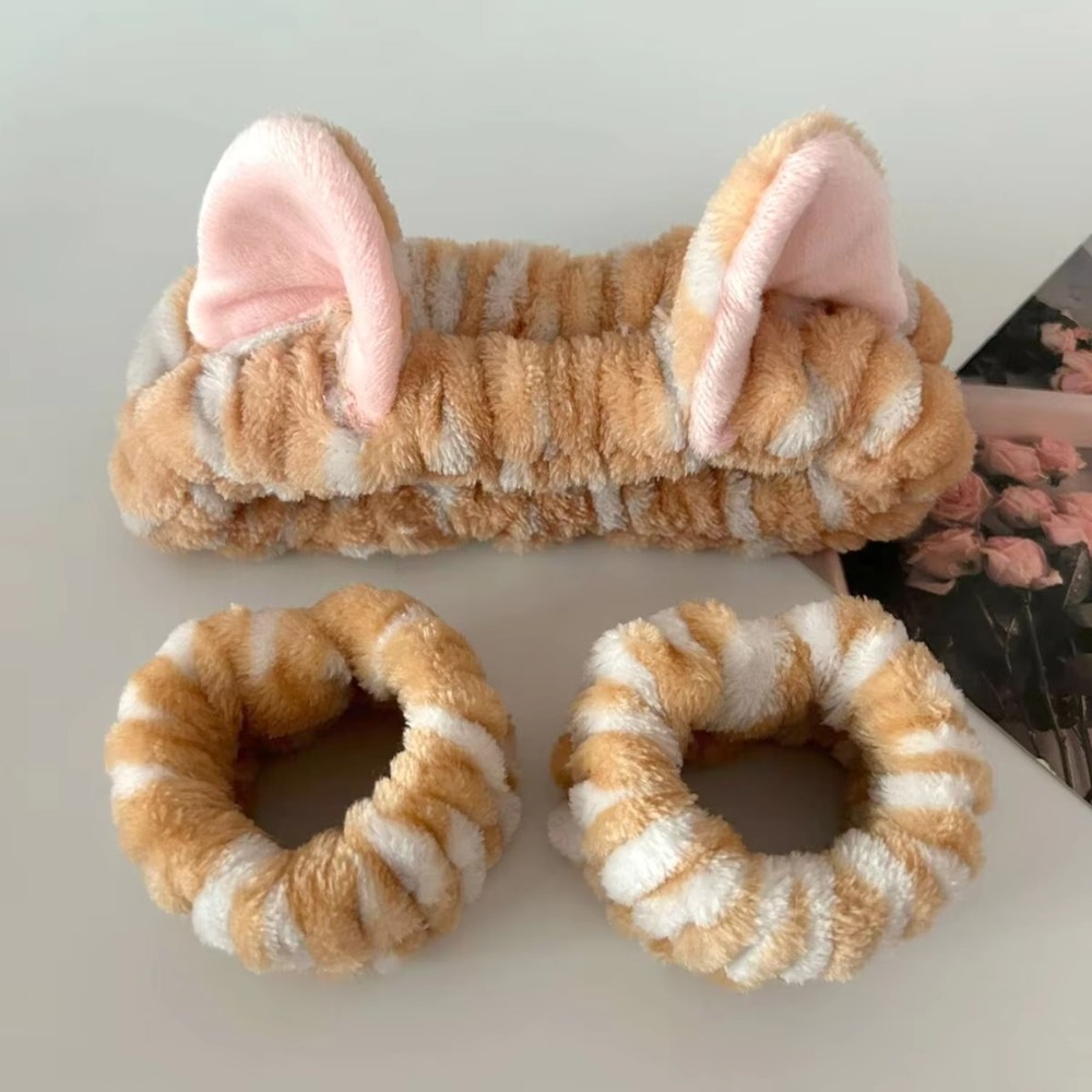 3 Buah/Set Ikat Kepala Mewah T - Winter Headband Fleece ulasan dan harga
