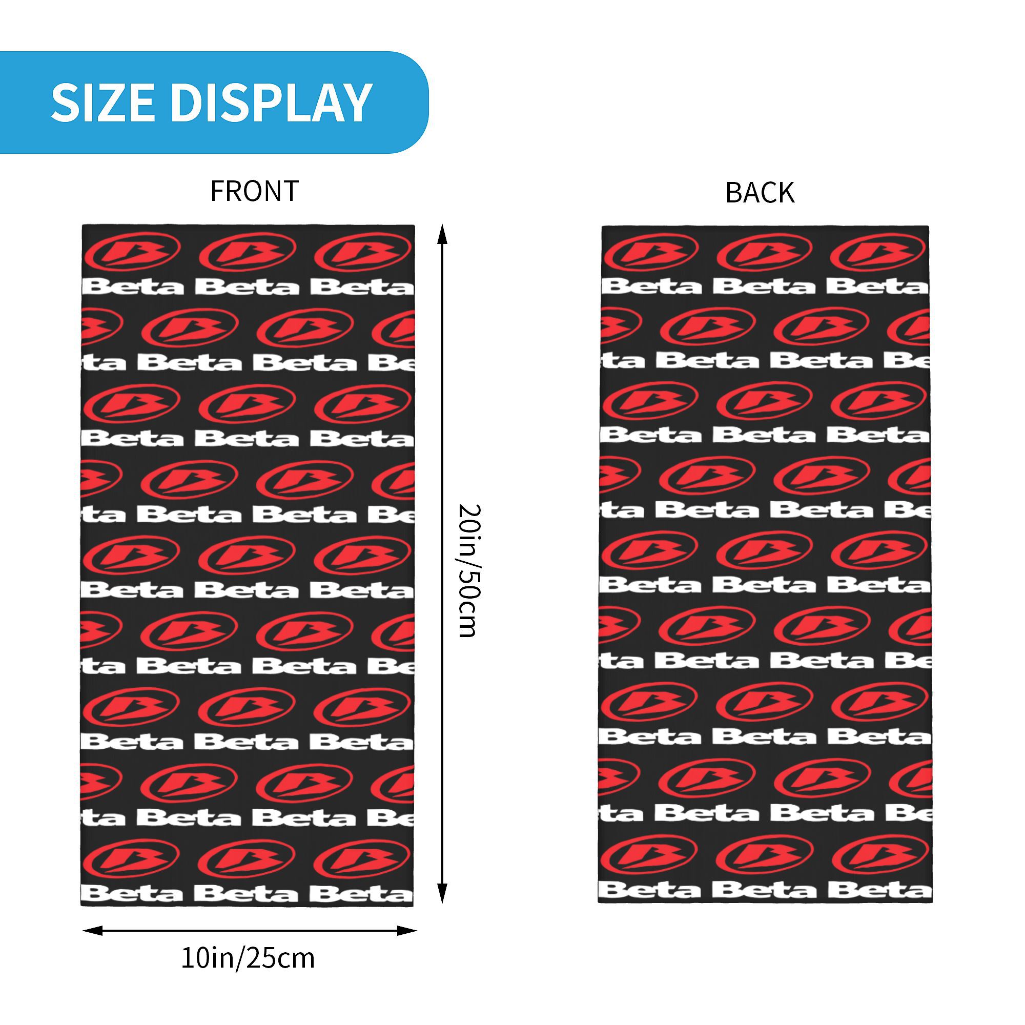 Kustom Baru Balap Motor B-Beta - Neck Gaiter Fleece ulasan dan harga