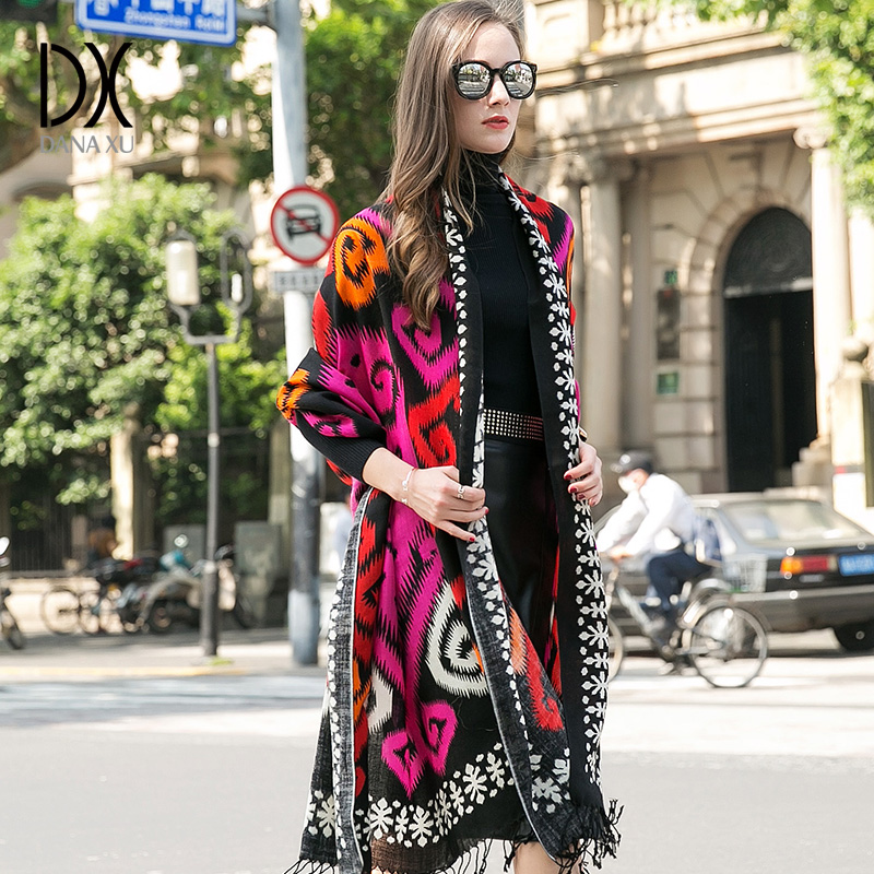 Syal dan Syal Modis Wanita Mer - Cashmere Pashmina Wrap ulasan dan harga
