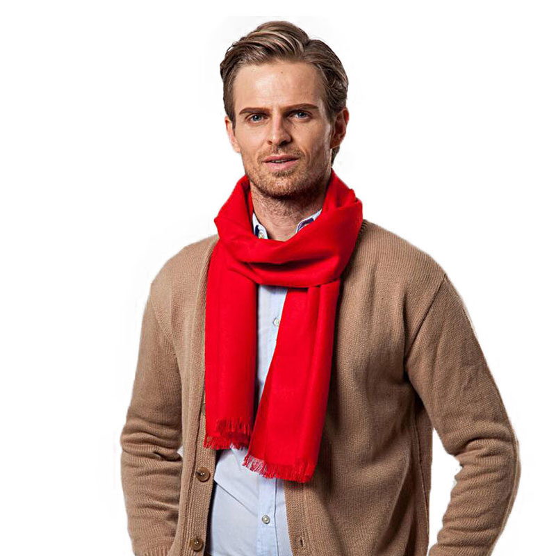 Syal pria warna polos, syal me - Wool Scarf Men ulasan dan harga