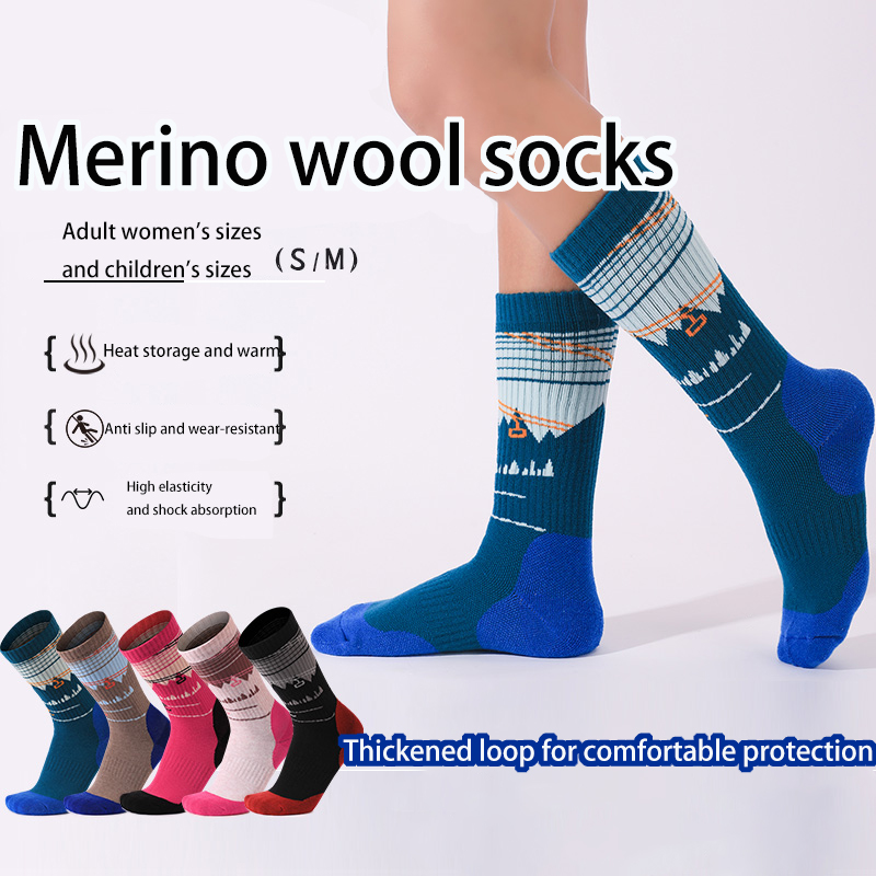 1 Pasang Kaus Kaki Ski Wol Mer - Thermal Sock Wool ulasan dan harga