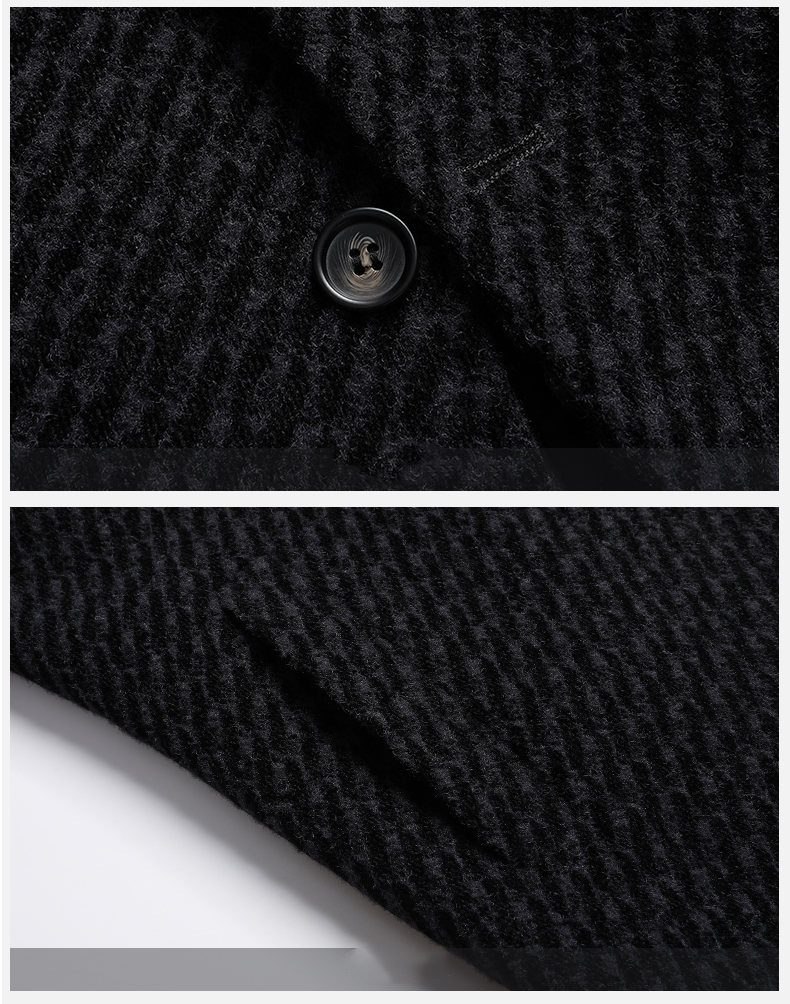 Mantel Panjang Pria Jaket Wol  - Wool Coat Peacoat ulasan dan harga