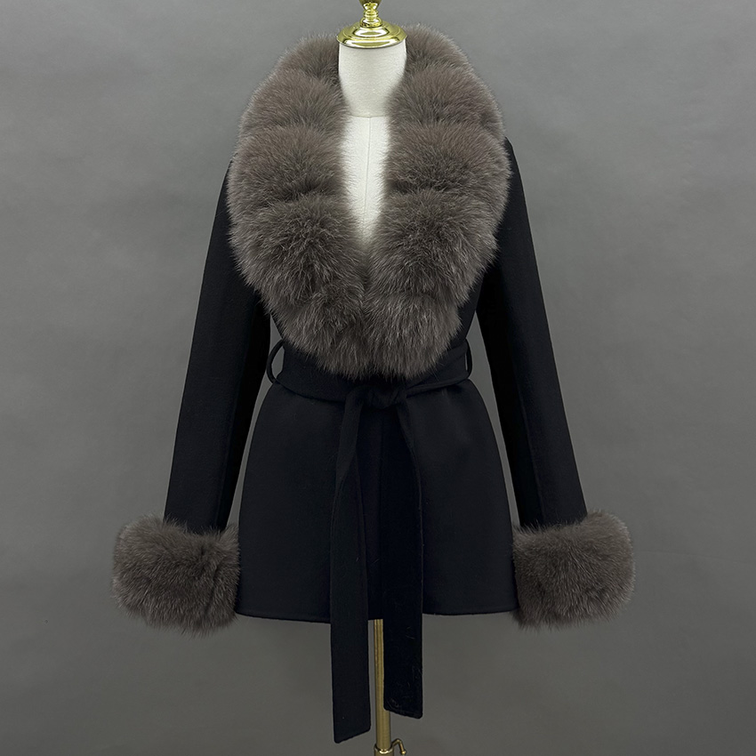 JANEFUR 2026 Mantel Wol dengan - Wool Coat Peacoat ulasan dan harga