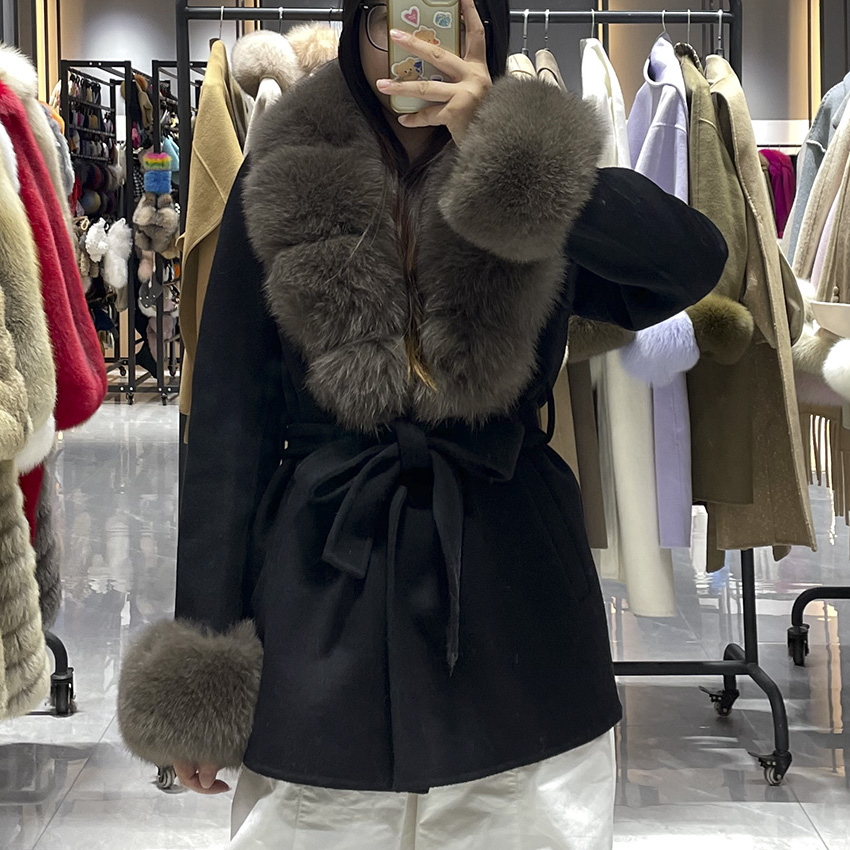 JANEFUR 2026 Mantel Wol dengan - Wool Coat Peacoat ulasan dan harga
