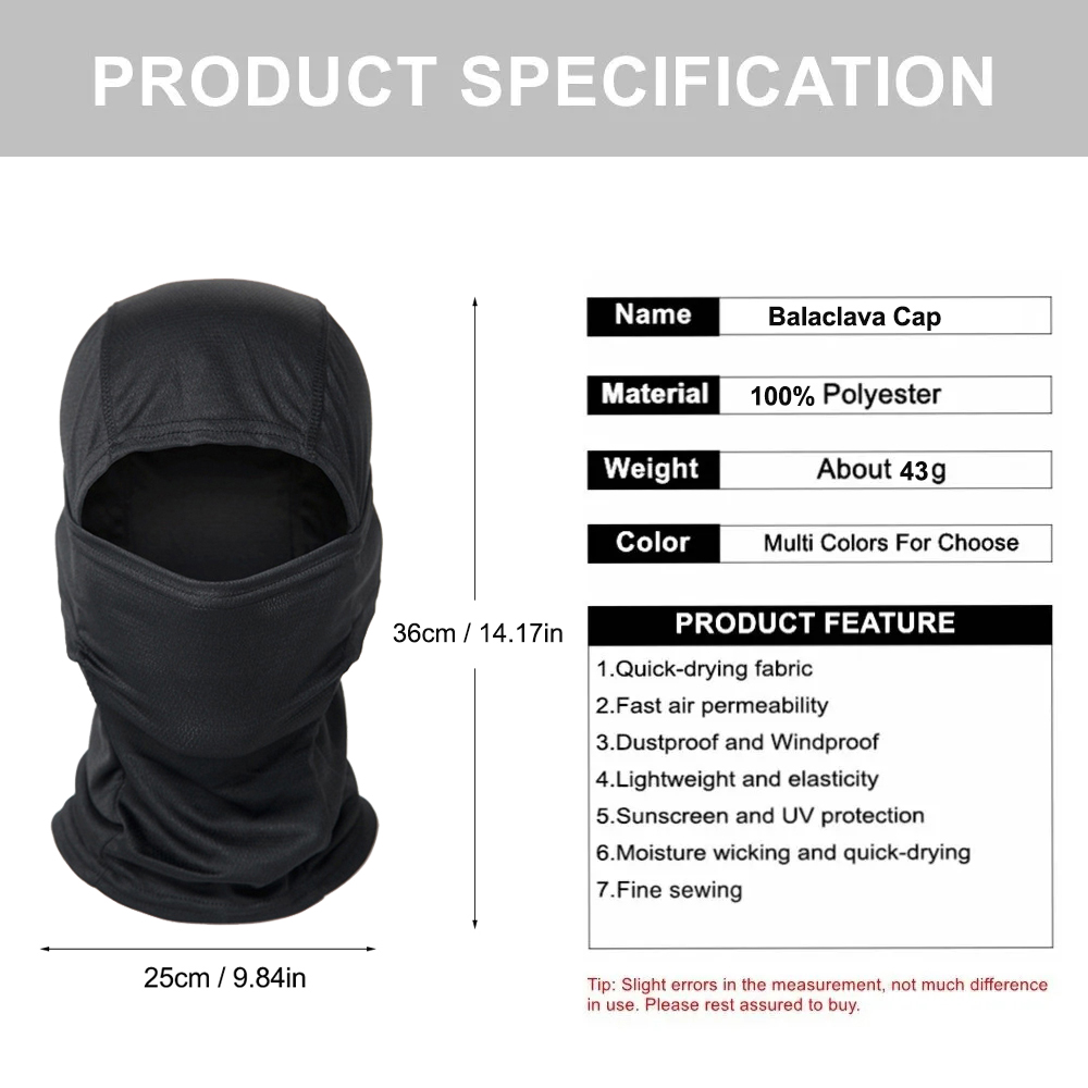 5 Buah Masker Wajah Penuh Camo - Balaclava Ski Mask ulasan dan harga