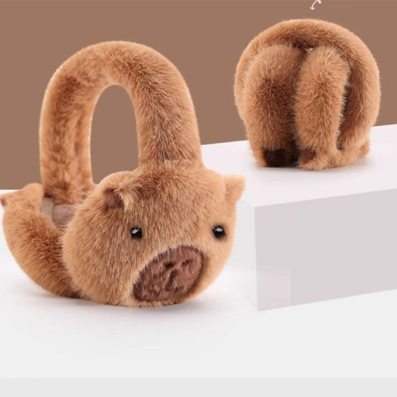 Penutup Telinga Capibala Lucu  - Earmuffs Foldable ulasan dan harga