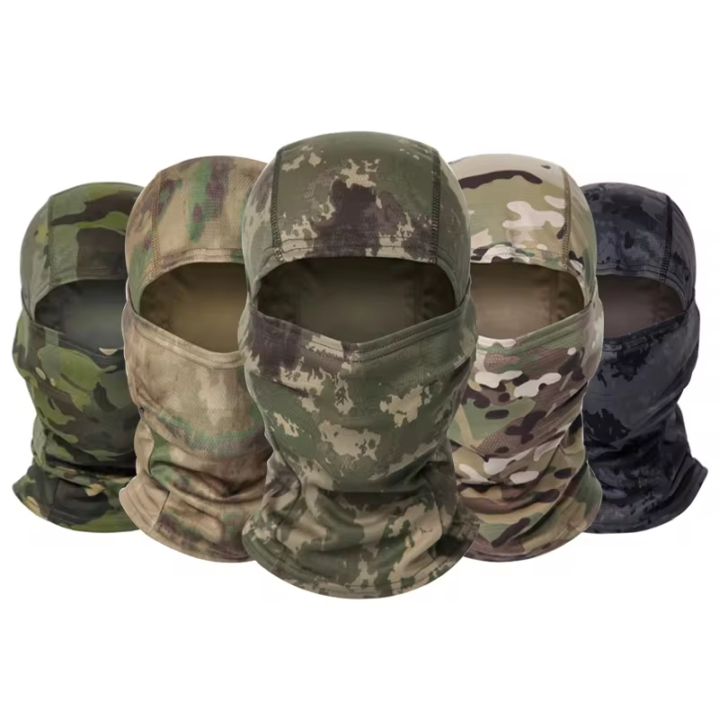 2026 Baru 12 Warna Kamuflase B - Balaclava Ski Mask ulasan dan harga