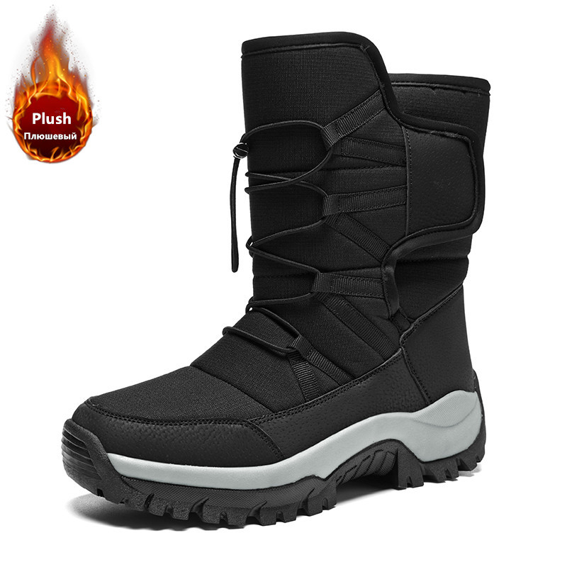 Sepatu Bot Salju Pria Hangat B - Waterproof Winter Boot ulasan dan harga