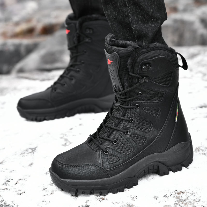 Sepatu Bot Taktis Pria Baru Se - Waterproof Winter Boot ulasan dan harga