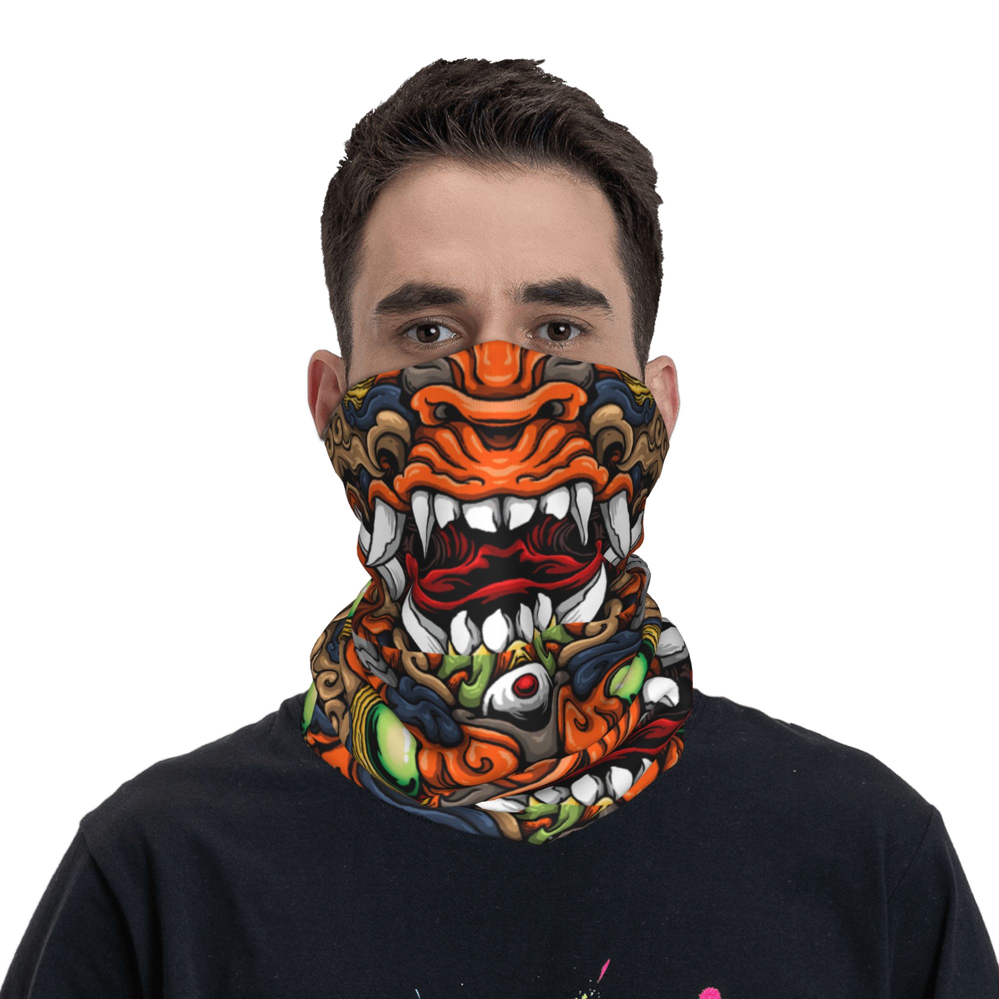 Penutup Kepala Musim Dingin Mo - Neck Gaiter Fleece ulasan dan harga